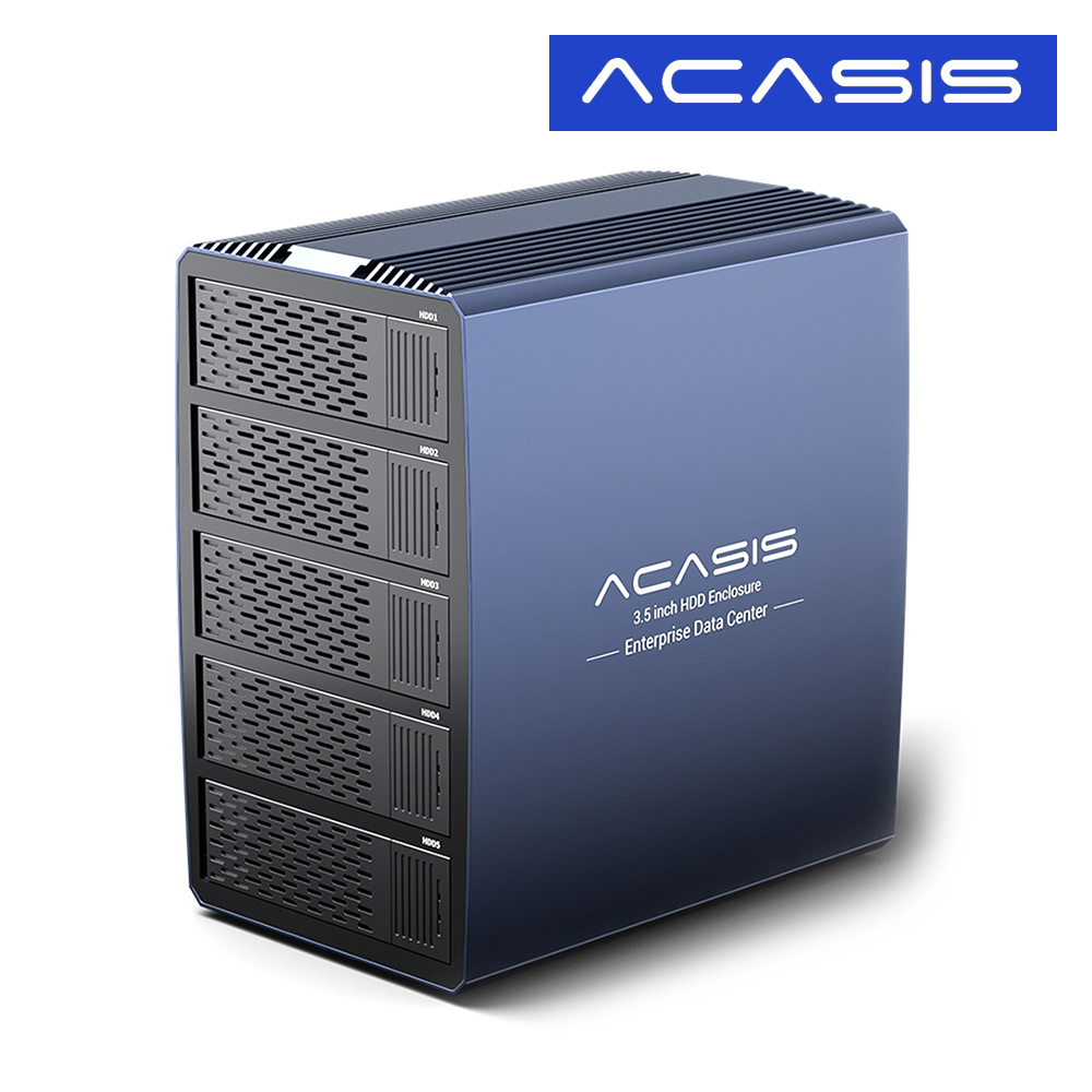 ACASIS 아카시스 EC-7355 RAID 5베이 외장스토리지 DAS 외장하드 케이스 - 상세 이미지 2