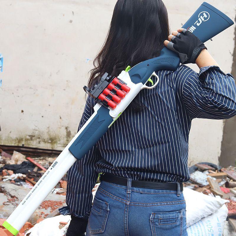 S686 산탄총 더블배럴 샷건 탄피배출 떡배 2026 더블 배럴 샷건 - 상세 이미지 4
