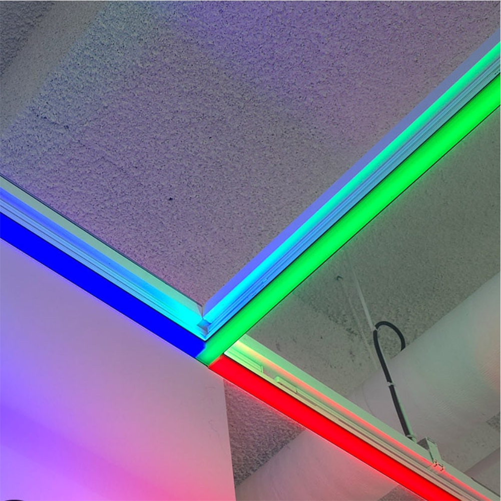 LED T7 레일조명 라인조명 매장 카페 레일등 일자등 컬러 티로드 300mm 15W - 상품 이미지