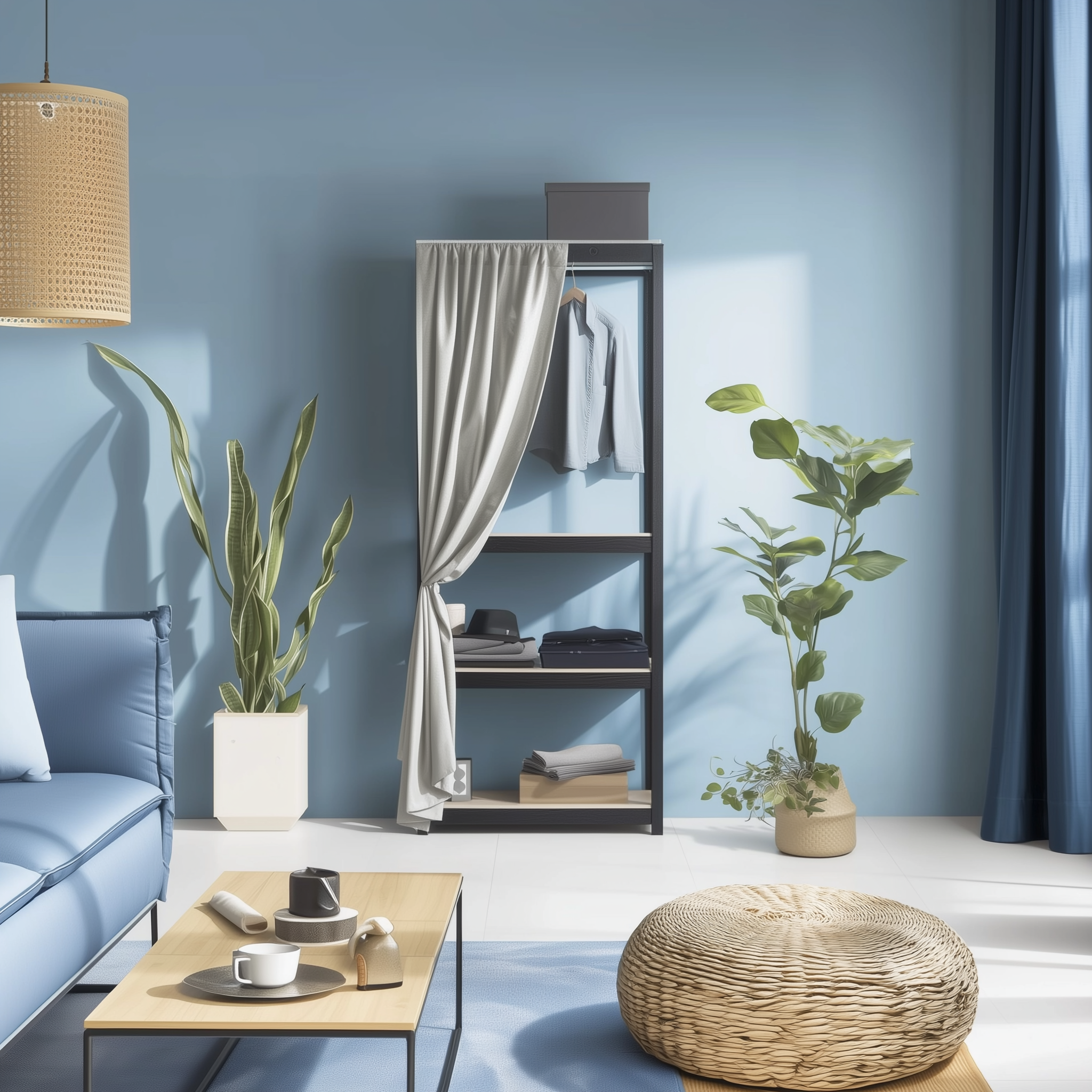 홈던트 부품 정면 커튼