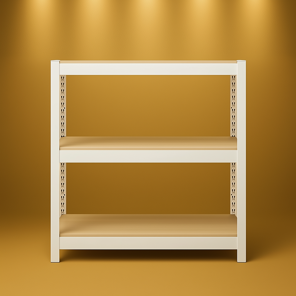 선반 수납선반 다용도 철제 벽 팬트리 선반장 무볼트 랙 홈던트 3단 300300750