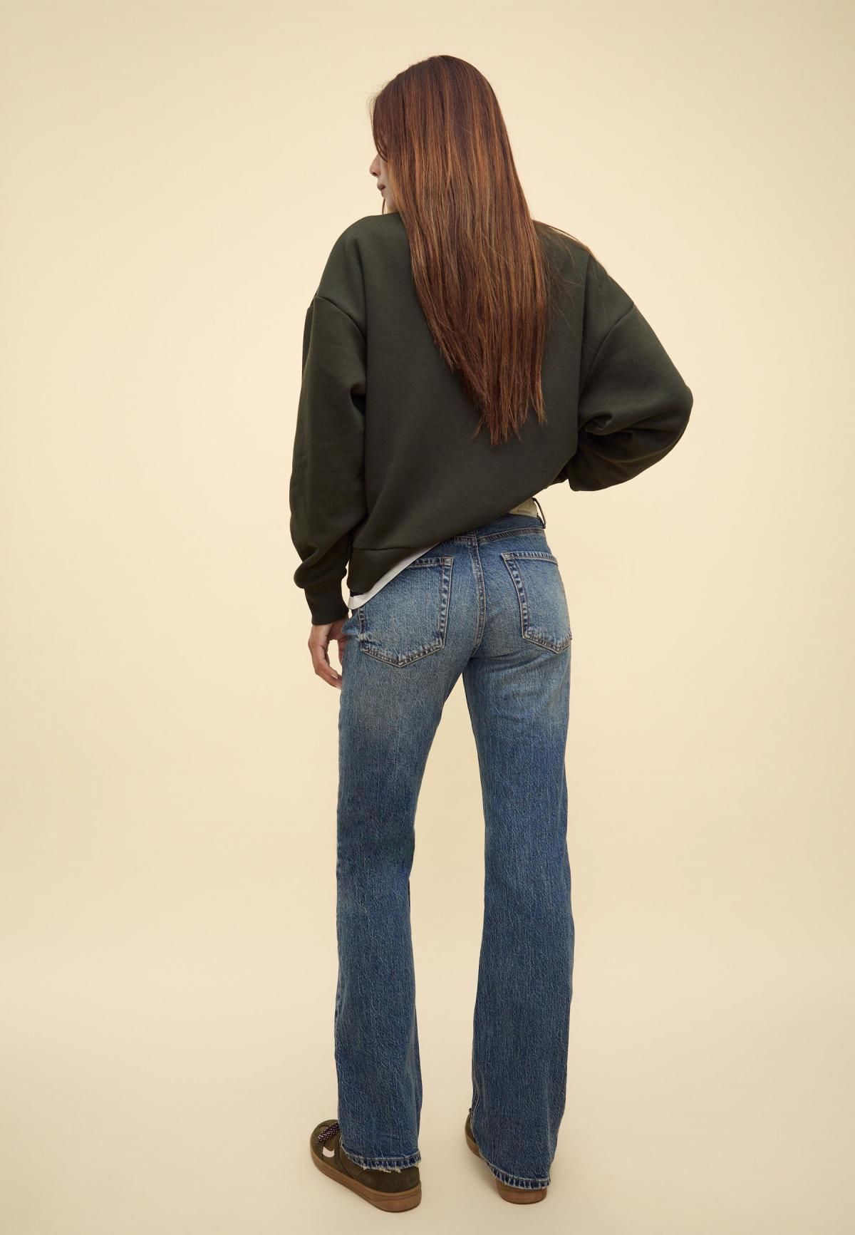 스트라디바리우스 빈티지 스트레이트핏 데님 청바지 1499/499 MEDIUM DENIM WASH - 상세 이미지 2
