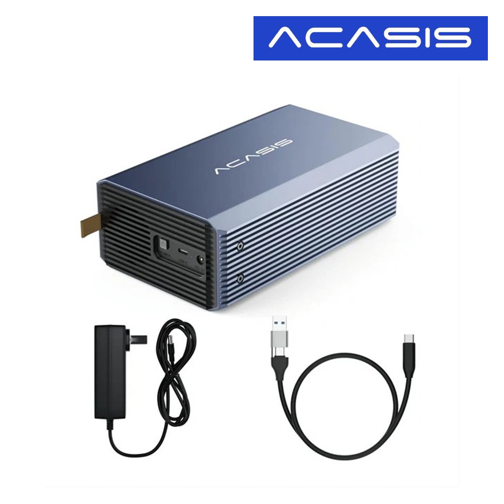 ACASIS 아카시스 EC-7352 RAID 2베이 외장스토리지 DAS 외장하드 케이스 - 상세 이미지 5