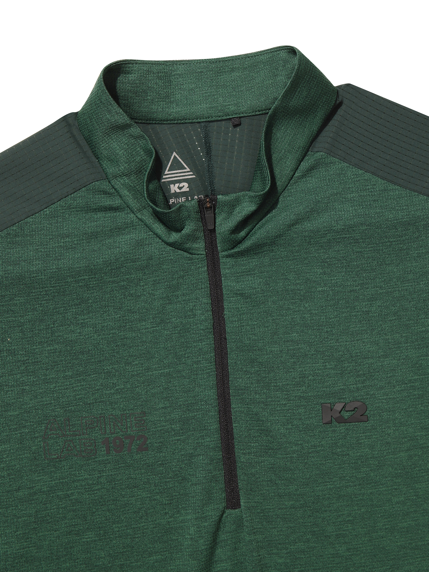 [본사직영] K2 남성 ALP 전문형 하이브리드 반팔 집업 (ECO) SAP GREEN KMM252013G - 상세 이미지 3