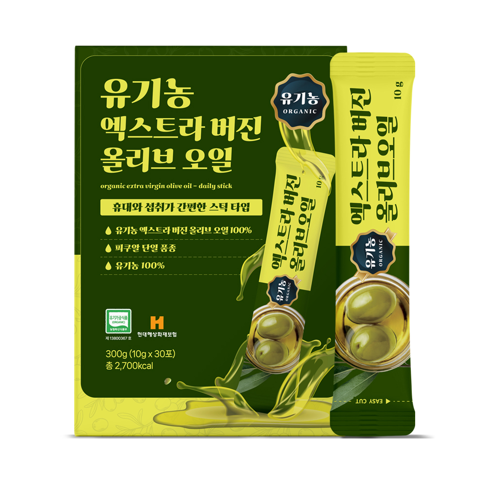 유기농 엑스트라버진 올리브오일 10g x 30포 HACCP인증 - 상세 이미지 3