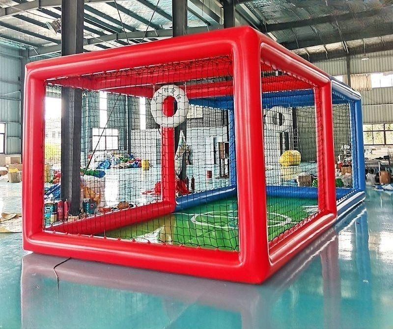 축구장 에어 대형 골대 펜스 경기장 풍선 배구장 대회 레드블루 9x5x4m - 상품 이미지