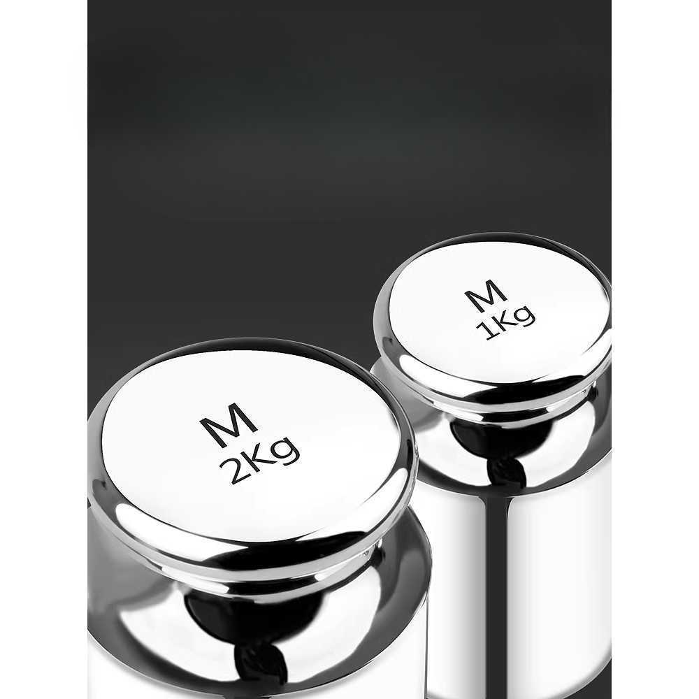 물리 실험 분동추 세트 정밀 질량 측정 표준 스텐 크롬 1G-1KG (13개) - 상세 이미지 4