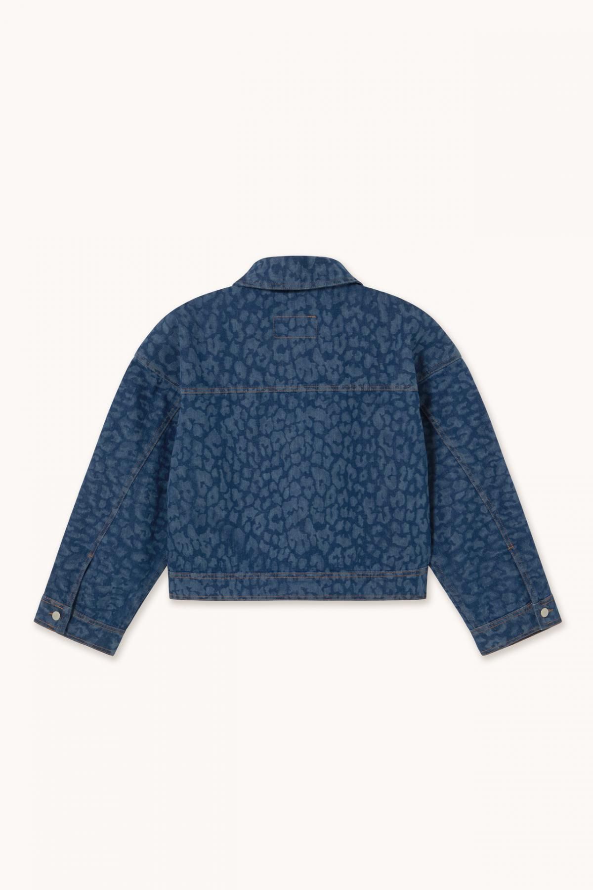 타이니코튼 애니멀 프린트 크롭 데님 재킷 AW25-712KD7 ONE COLOR - 상세 이미지 2