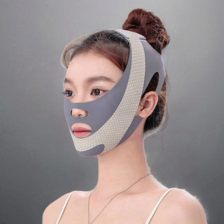 얼굴 리프팅밴드 브이라인 탄력 마스크 턱선 보정 페이스
