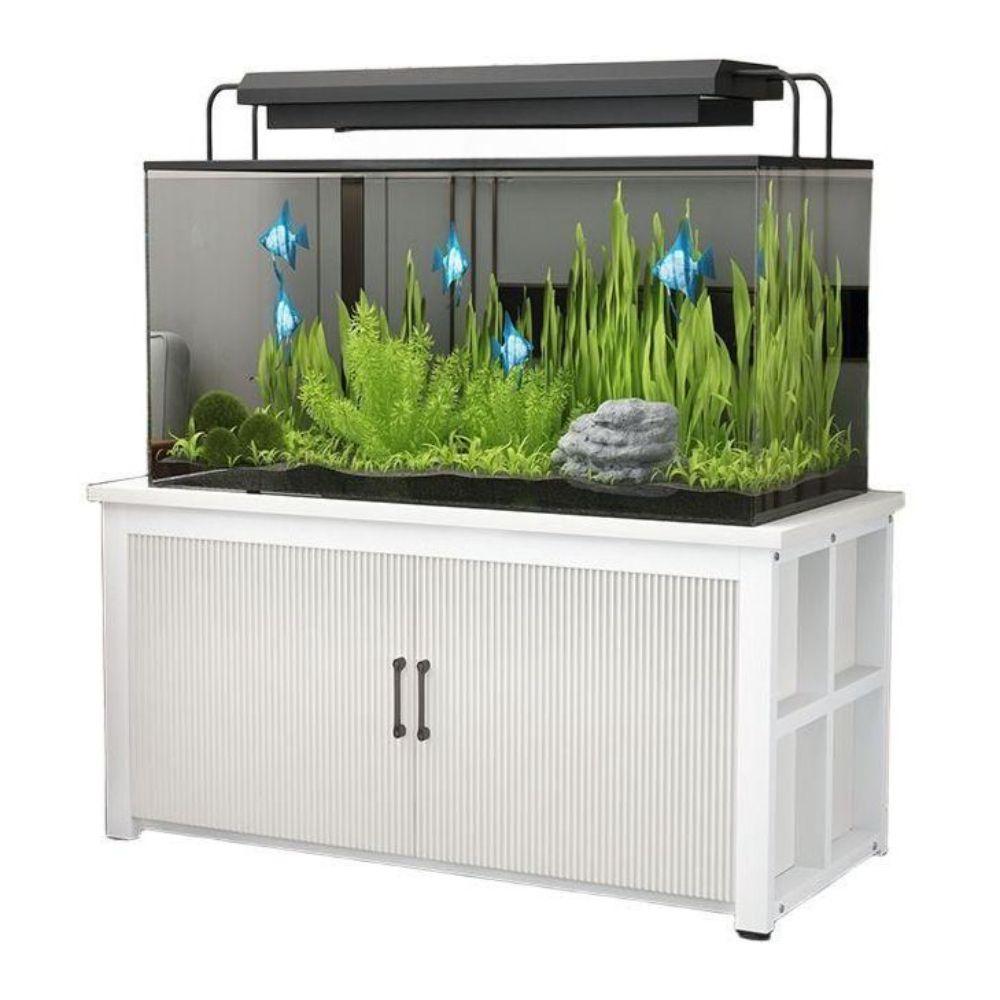어항받침 광폭 물고기 거실 프레임 수납장 거북이 60x30x50cm 테이블+수납장 - 상품 이미지
