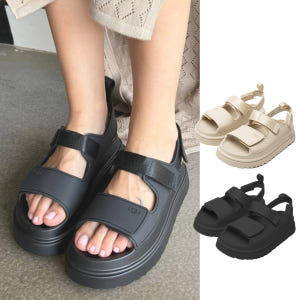 어그 UGG 미국 골든글로우 빅키즈 플랫폼 샌들 솔직 후기 | 실사용자 리뷰 분석 - 상품 이미지 1