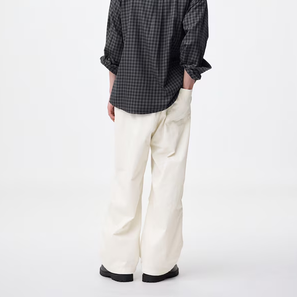 지유 바지 와이드 파라슈트 팬츠 밴딩 남녀공용 357966 - 상세 이미지 4