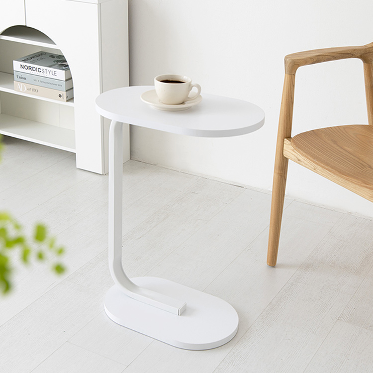 두게드 사이드테이블 D형 화이트 8956.6704