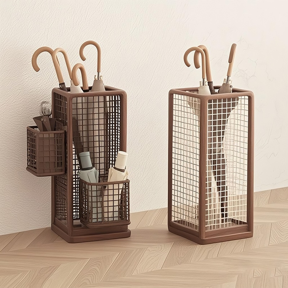 철제 카페현관우산꽂이 우산꽃이 거치대 보관함 카페인테리어