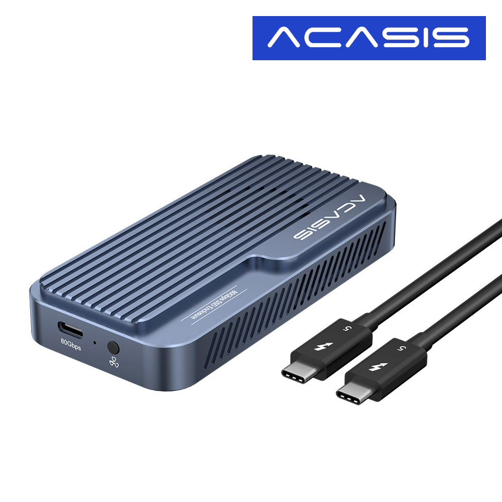 아카시스 TB501PRO 썬더볼트5 80Gbps NVME SSD 외장케이스 인클로저 - 상세 이미지 2