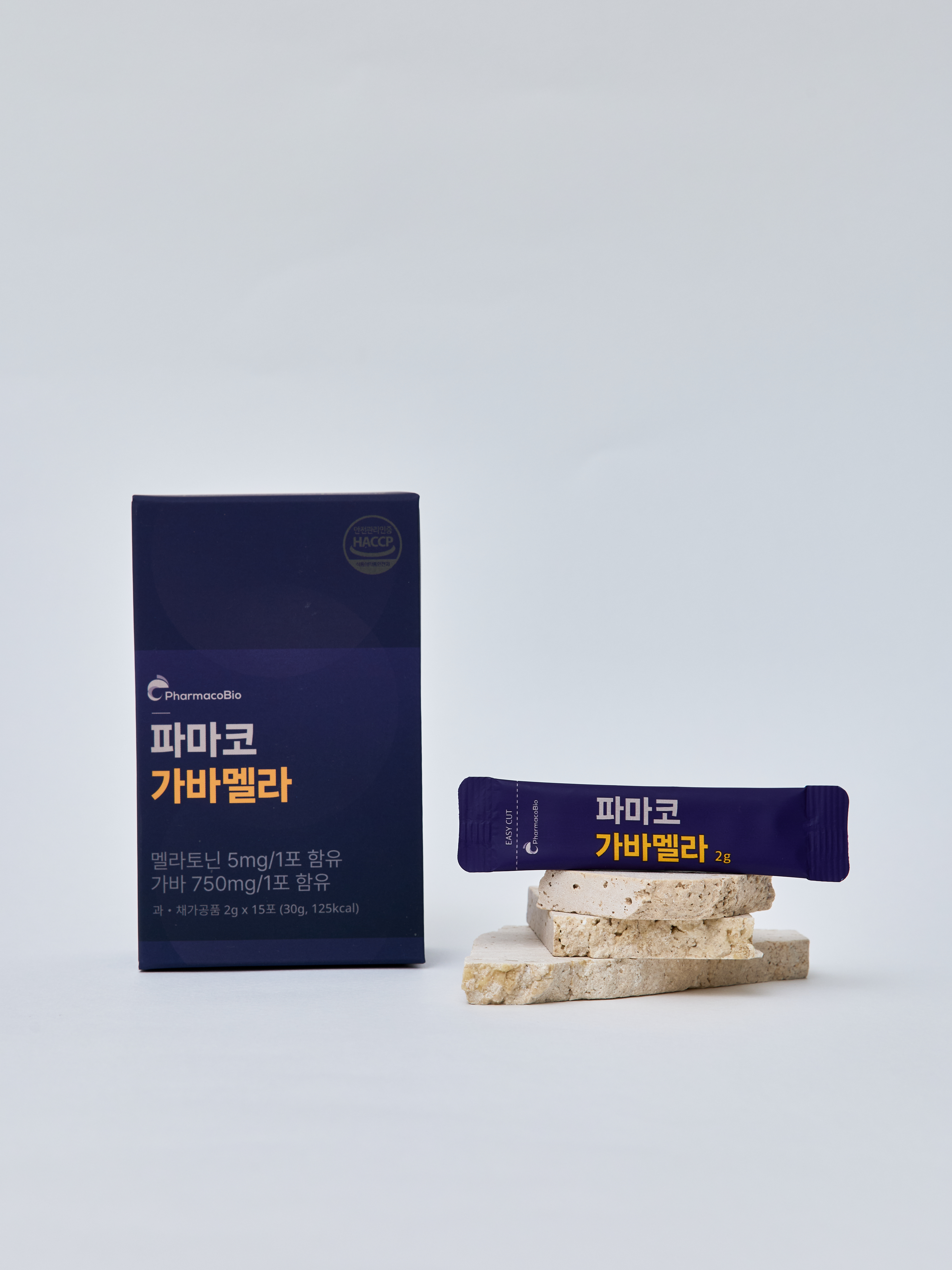 가바멜라 멜라토닌 5mg GABA 750mg 식물성 유산균 발효 15포, 6개 이미지 8