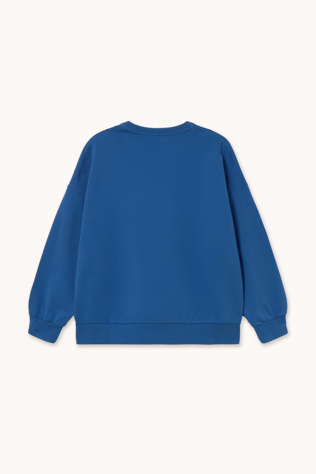 타이니코튼 다크 블루 브라 프린트 맨투맨 AW25-789S02 ONE COLOR - 상세 이미지 2