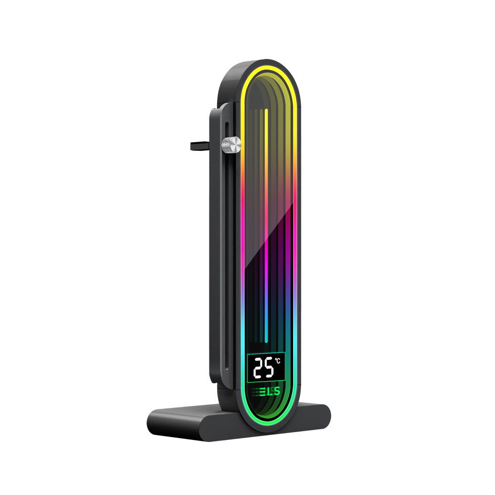 일렉싱크 GSB Pro 그래픽카드 지지대 거치대 받침대 ARGB RGB 온도표시 - 상세 이미지 4