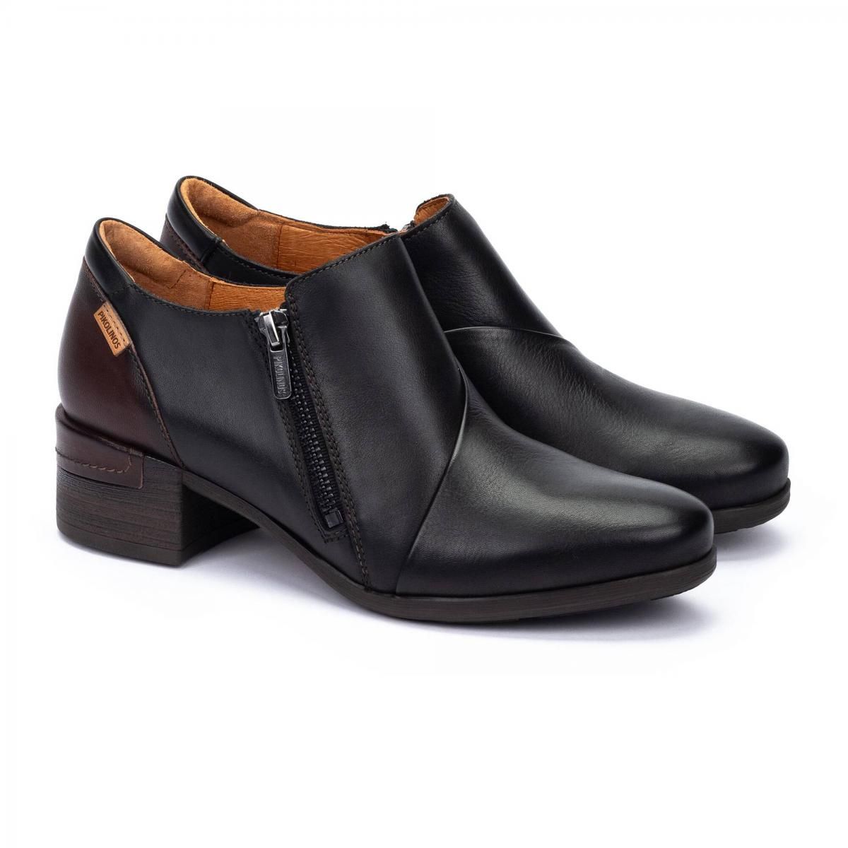 피콜리노스 컴포트 블록힐 펌프스 MALAGA W6W-5902C1 BLACK - 상세 이미지 2