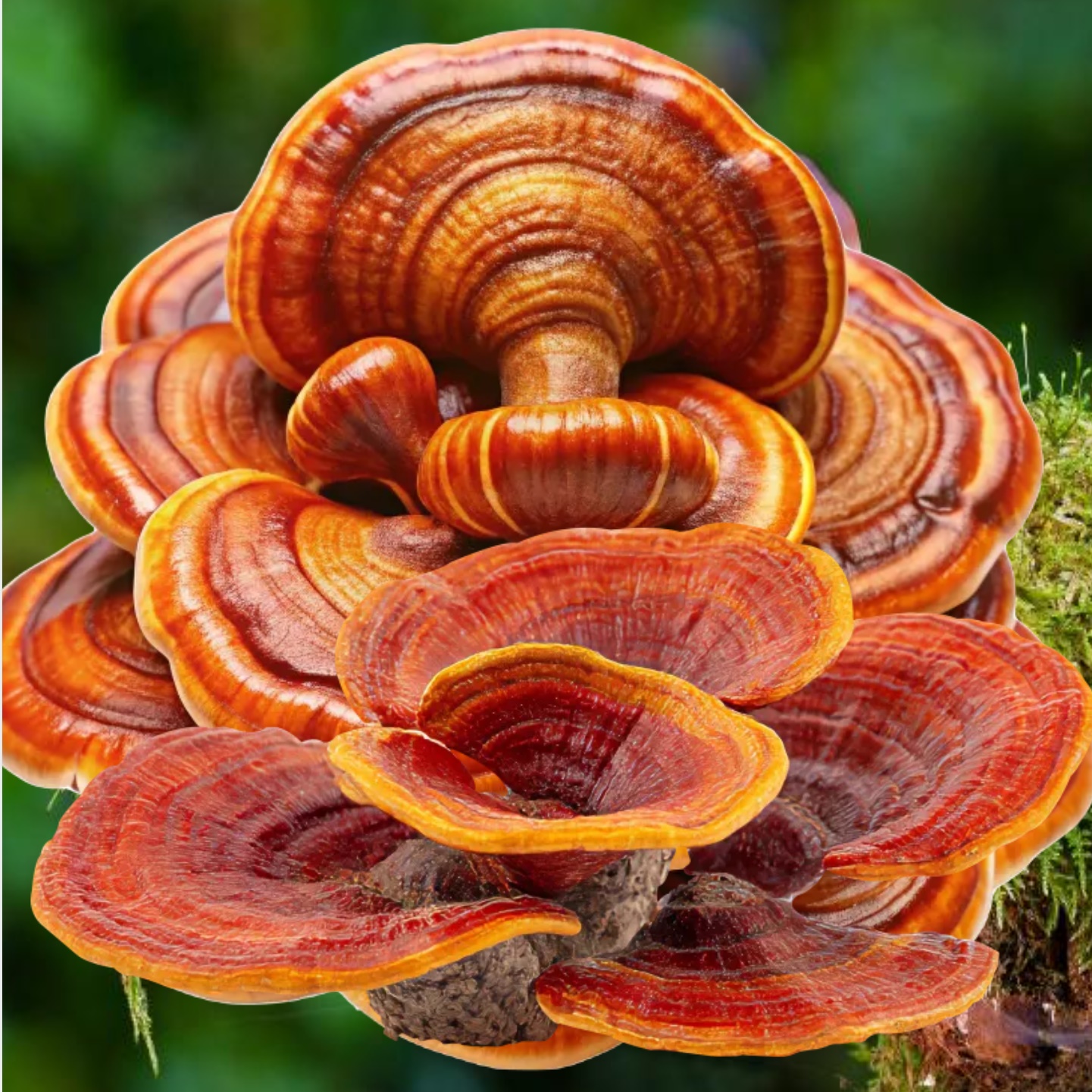 국산 영지버섯 효능 통영지 국내산 자연산 영지버섯 500g