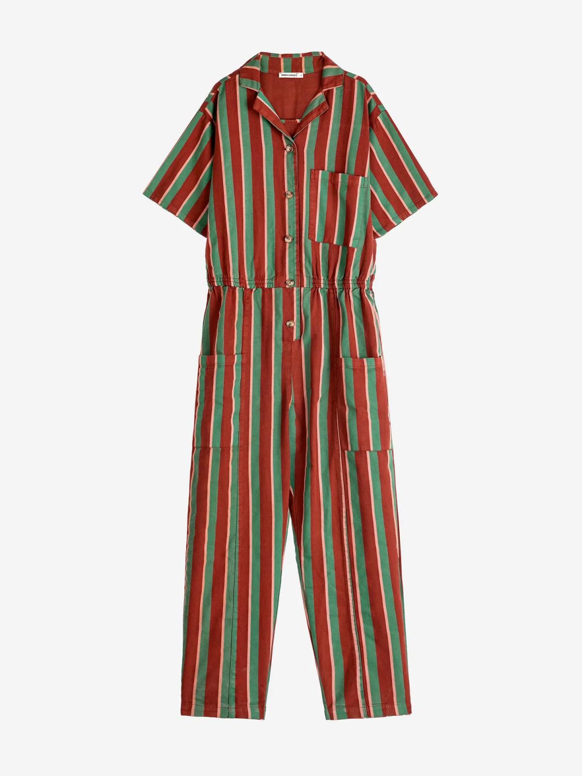 보보쇼즈 멀티컬러 스트라이프 오가닉 코튼 오버롤 B225AD059 ONE COLOR - 상품 이미지