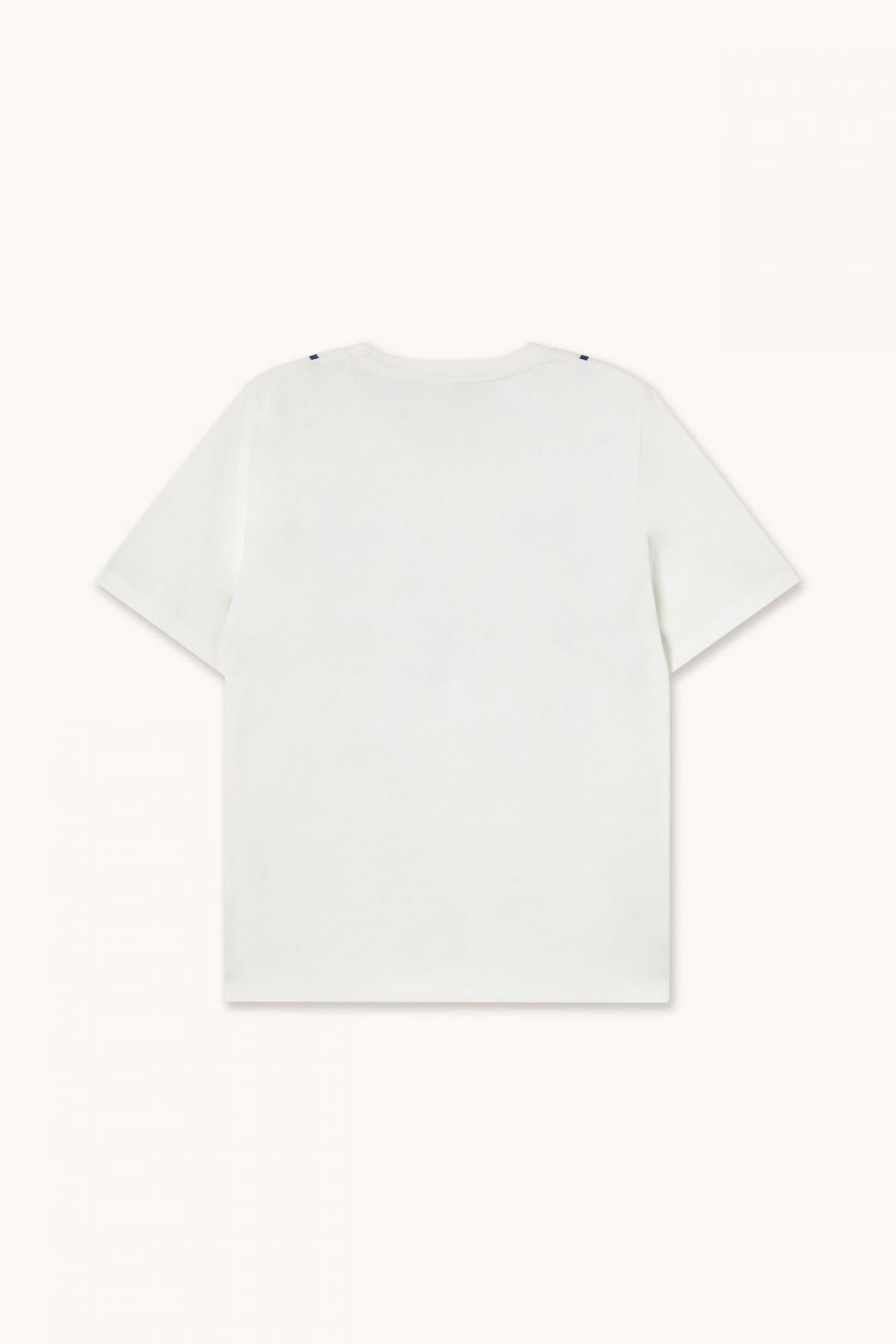 타이니코튼 브라디자인 화이트 반팔 티셔츠 AW25-782104 ONE COLOR - 상세 이미지 2