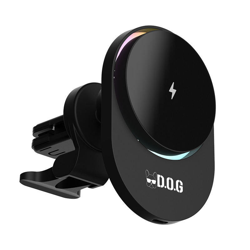 도그독 맥세이프 차량용 핸드폰 거치대 무선 충전 아이폰 자석