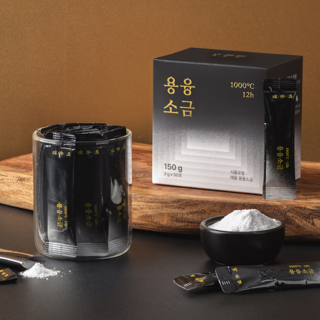 백운염 국내산 프리미엄 용융소금 12시간 스틱 150g (3gX50) - 상품 이미지