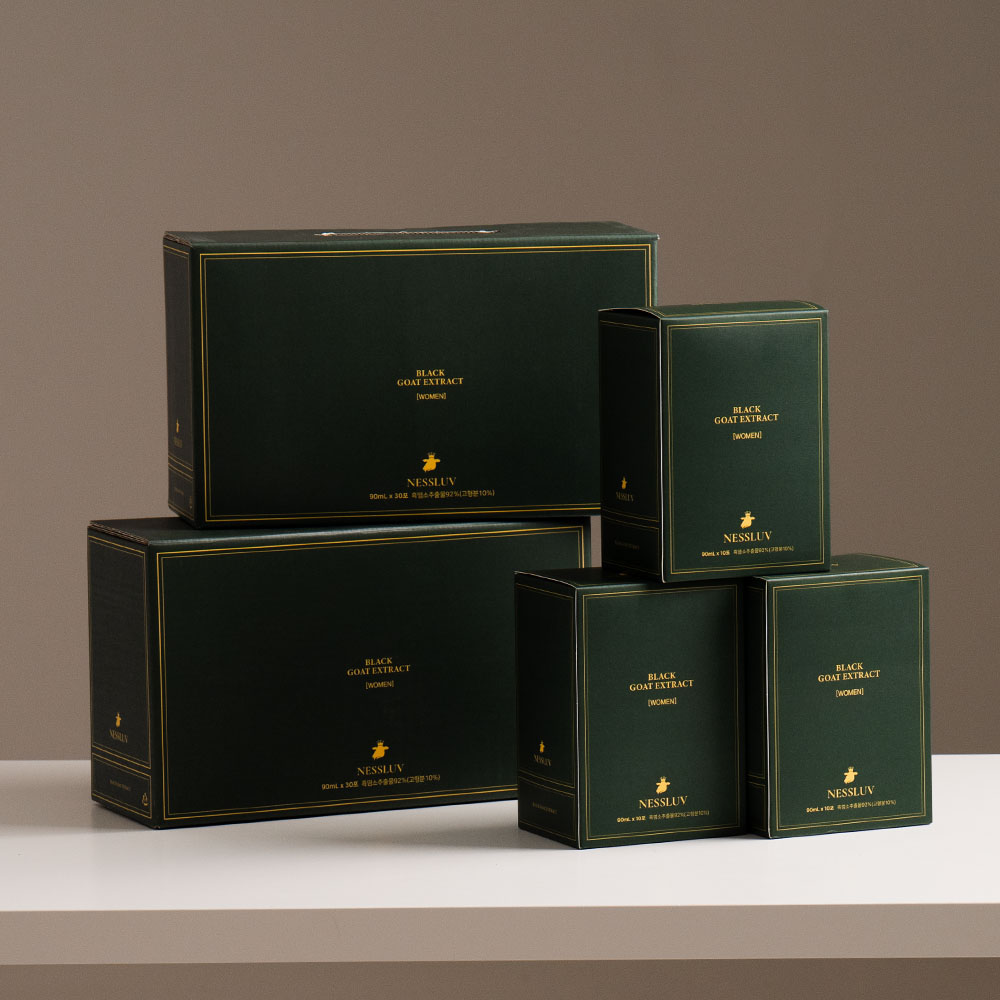 네스럽 흑염소진액 엑기스 흑염소즙 흙염소 효능 90ml x 120포 - 상세 이미지 4