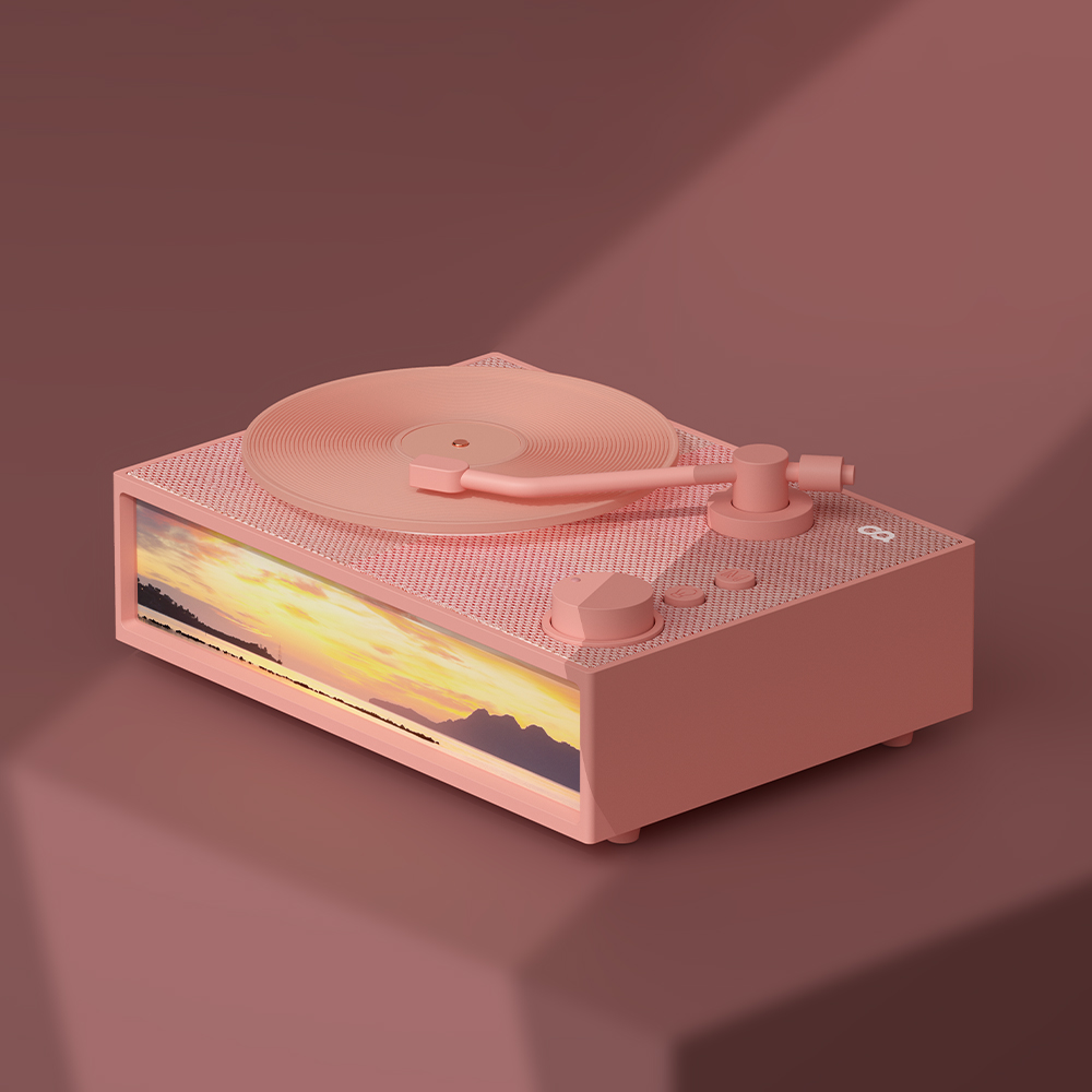 오아 디퓨저 턴테이블스피커 무선 블루투스 아로마 LP 감성 힐링 인테리어 무드등 집들이선물 - 상세 이미지 5