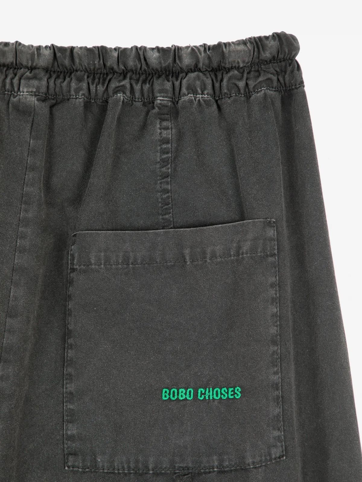 보보쇼즈 코쿤핏 다크그레이 크롭 와이드 팬츠 B225AD033 ONE COLOR - 상세 이미지 4
