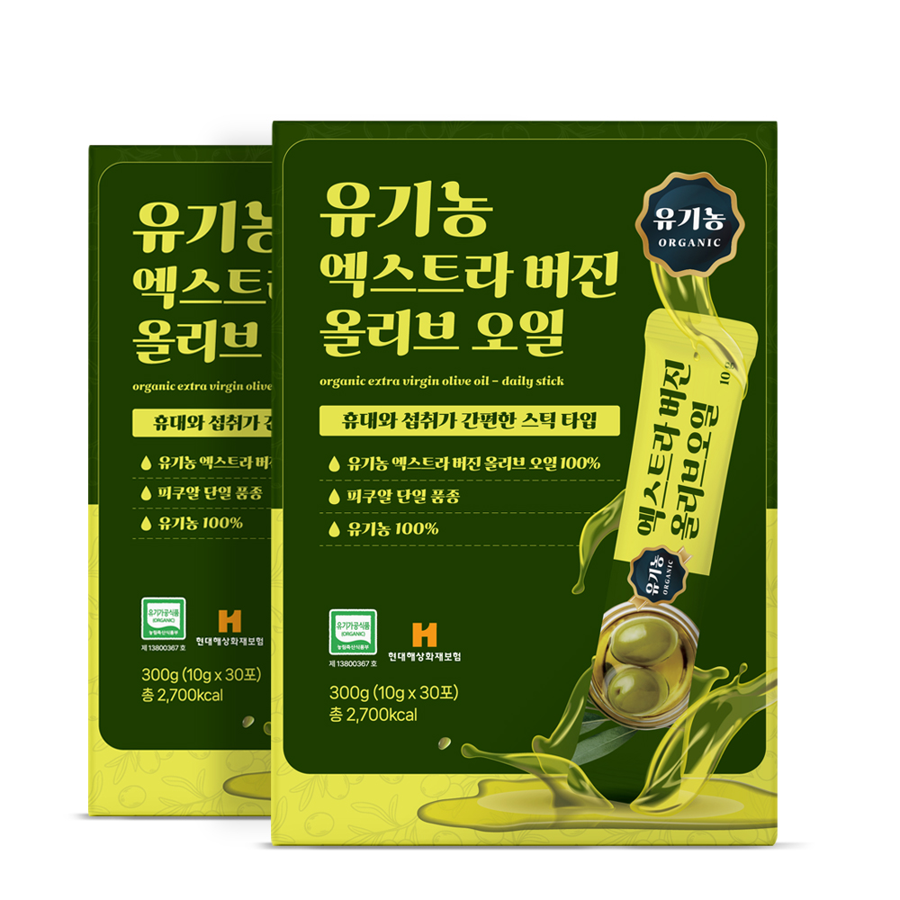 유기농 엑스트라버진 올리브오일 10g x 30포 HACCP인증 - 상세 이미지 4
