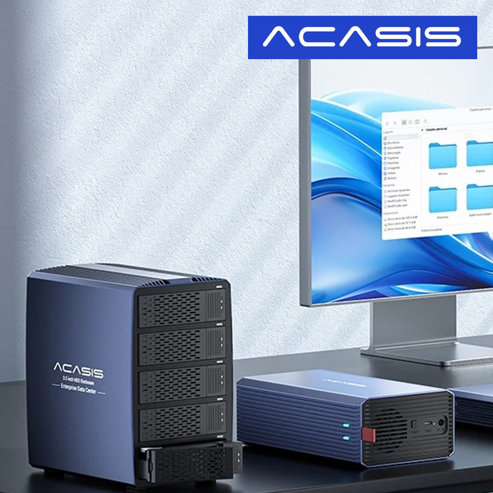 아카시스 EC-7355 80TB RAID 5베이 외장스토리지 DAS 외장하드 하드디스크+아이언울프 16TBx5EA 이미지 6