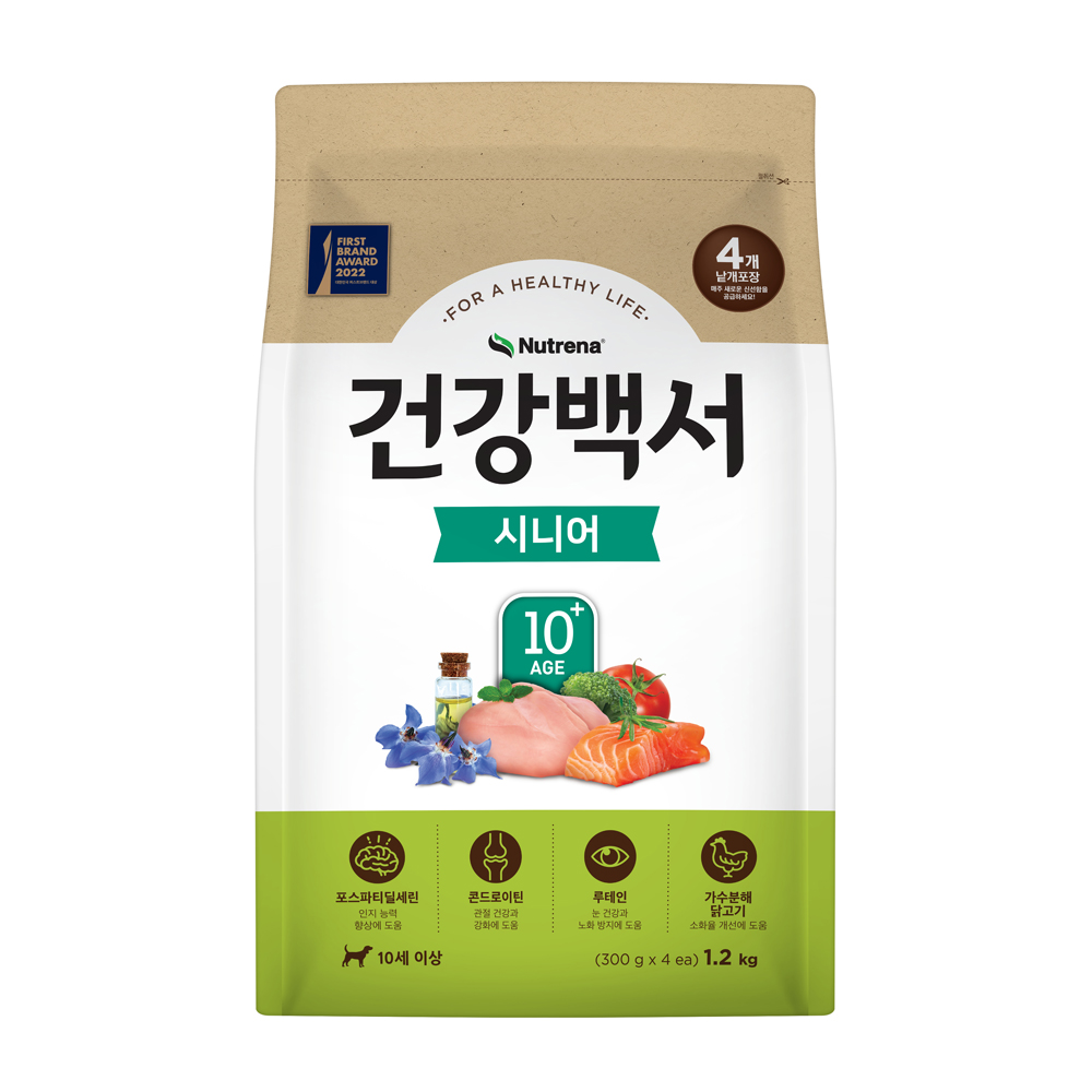 건강백서 건강한 시니어, 1.2kg, 4개 - 상세 이미지 2