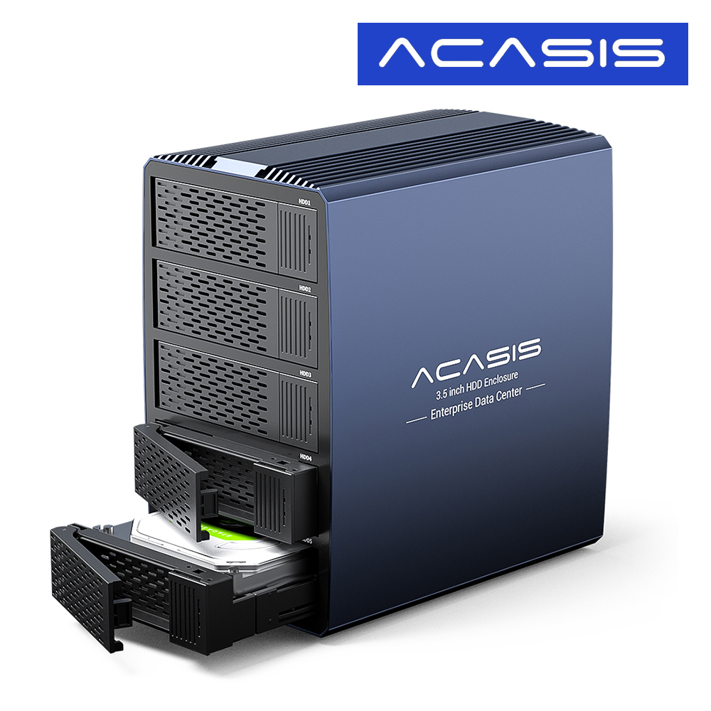 ACASIS 아카시스 EC-7355 RAID 5베이 외장스토리지 DAS 외장하드 케이스 - 메인 이미지