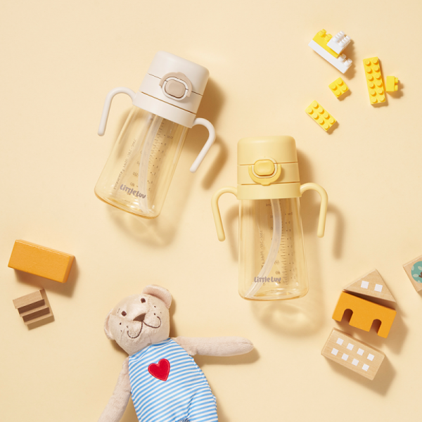 리틀럽 원터치 PPSU 양손 빨대컵 400ml (HAP916) - 상세 이미지 5