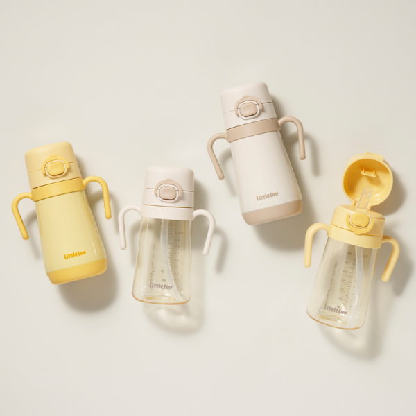 리틀럽 원터치 PPSU 양손 빨대컵 400ml (HAP916) 이미지 6