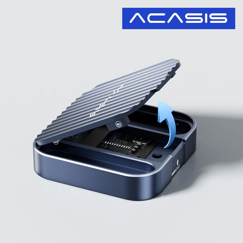 아카시스 EC-6609Air 마그네틱 M.2 NVMe SSD 외장 케이스 아이폰 맥세이프 인클로저 외장 ssd 케이스 - 상세 이미지 2