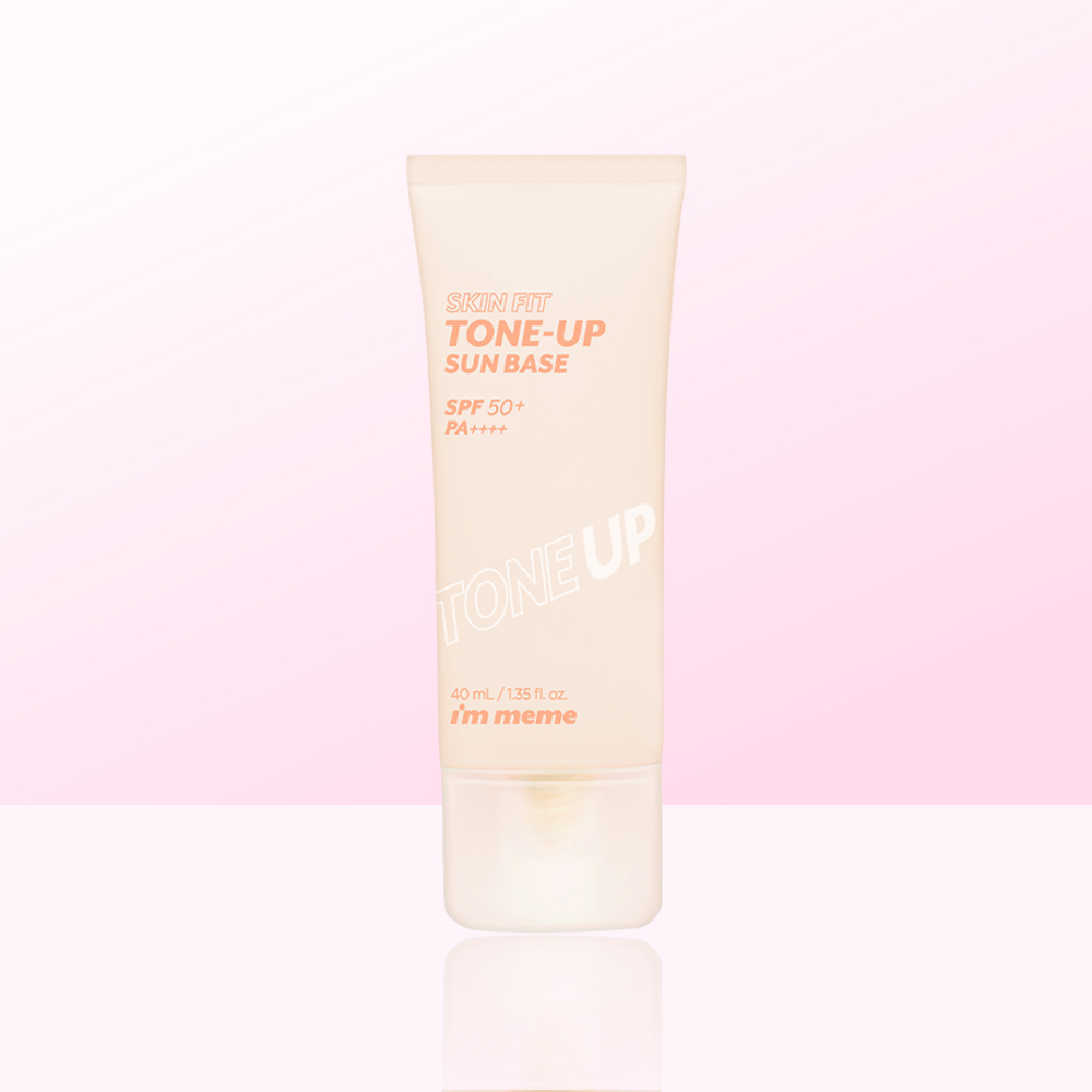 아임미미 스킨 핏 톤업 선 베이스 40ml SPF50+ - 상품 이미지