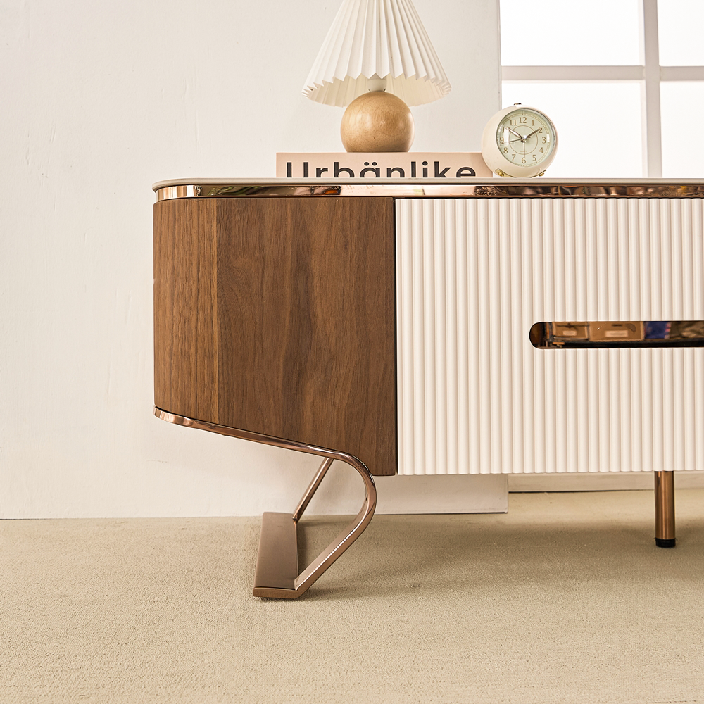 벨아르크 세라믹거실장 템바보드수납장 높은 tv다이서랍장 티비다이