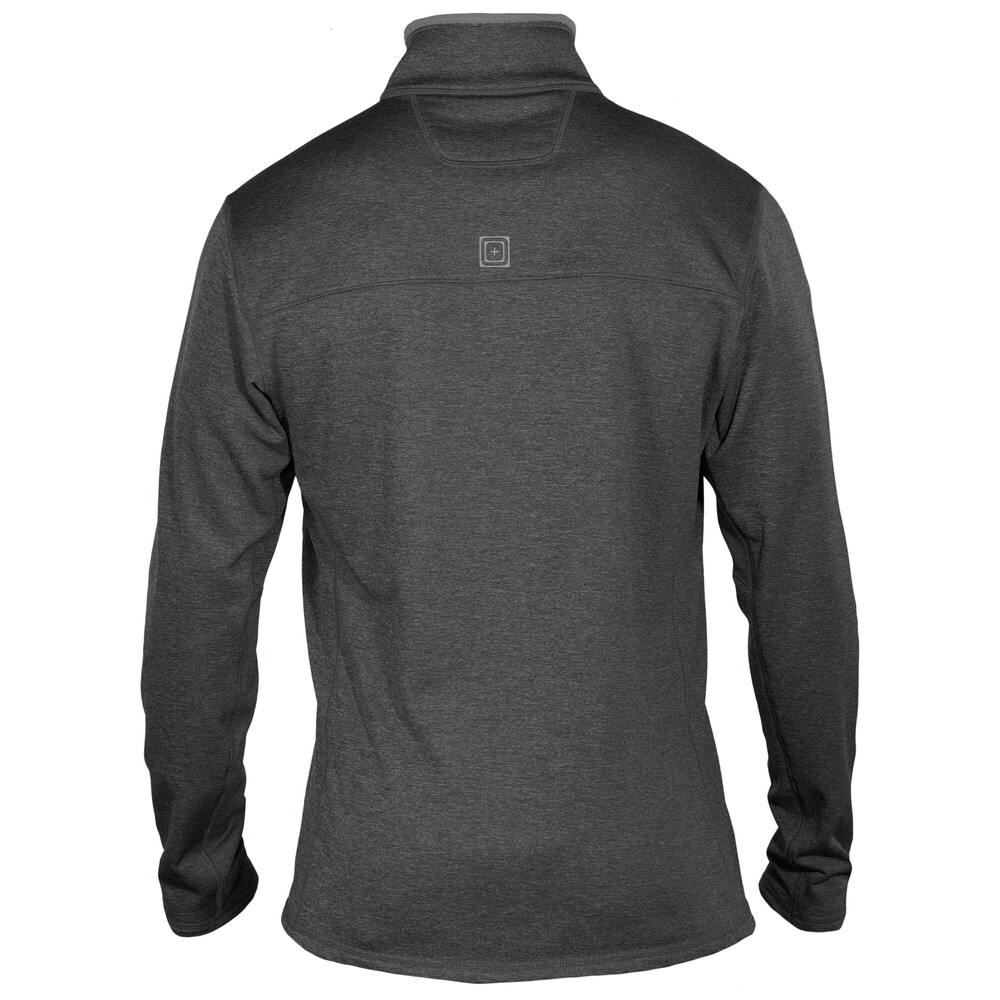 5.11 택티컬 레콘 플리스 하프 집업 (블랙) - Recon HLF ZP Fleece (Black) - 상세 이미지 3