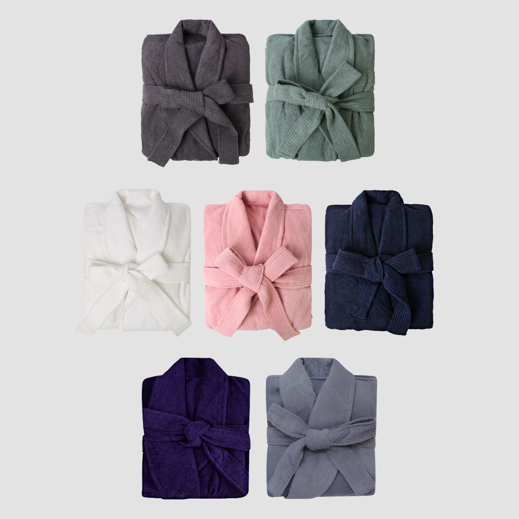 송월 라이트 40수 고급 호텔 샤워가운