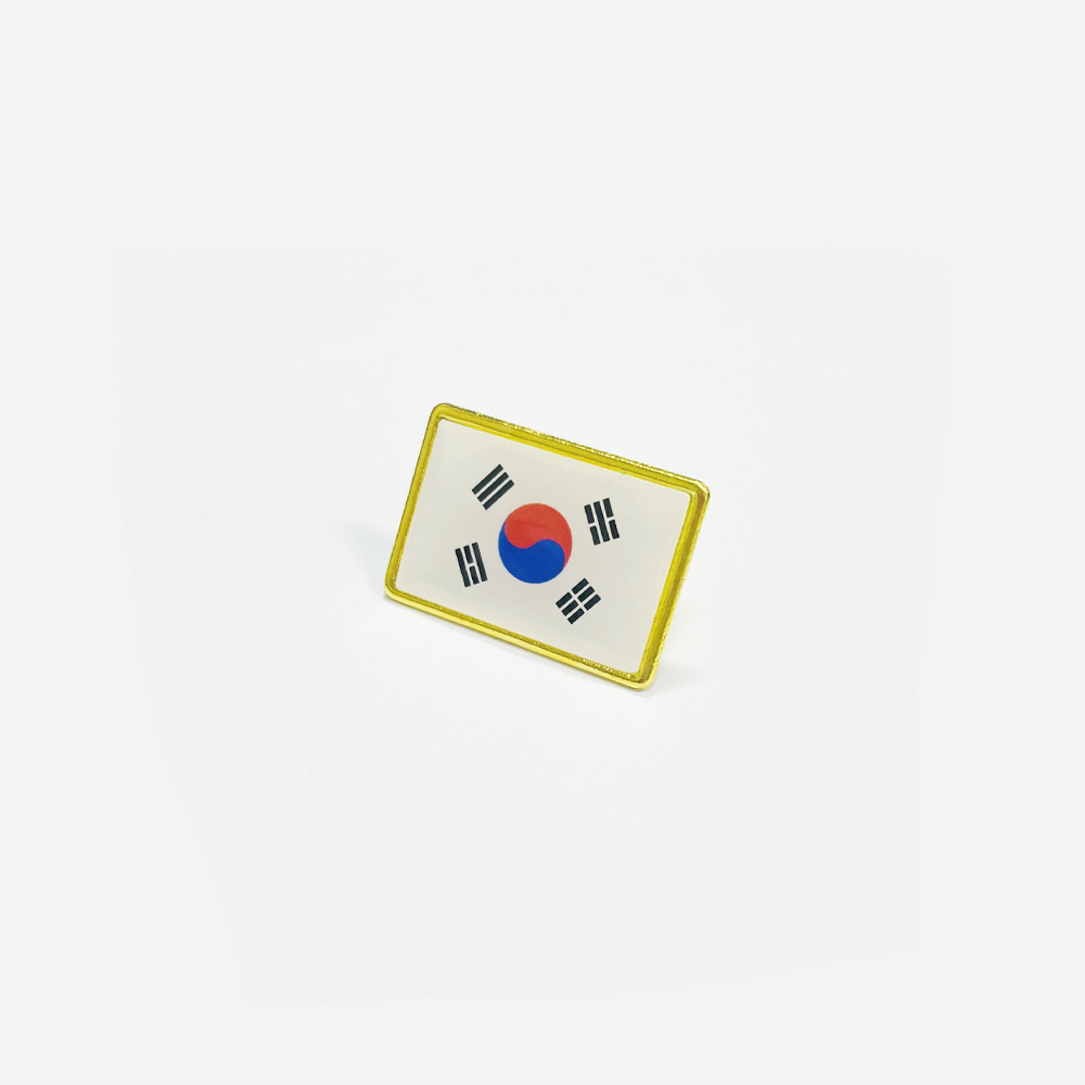 작지만강한울림 태극기 뱃지 뺏지 금속 - 상세 이미지 3