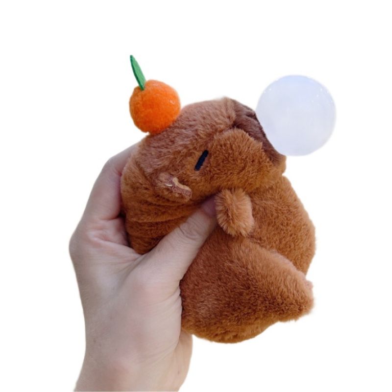 귀여운 카피바라 인형 키링 열쇠고리 굿즈 가방 꾸미기 백참 백꾸 장식 액세사리 키홀더 - 상세 이미지 2