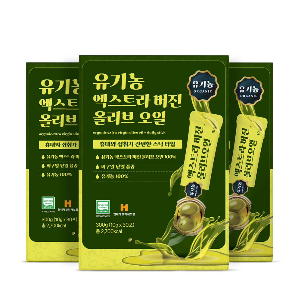 유기농 엑스트라버진 올리브오일 10g x 30포 HACCP인증 - 상세 이미지 5