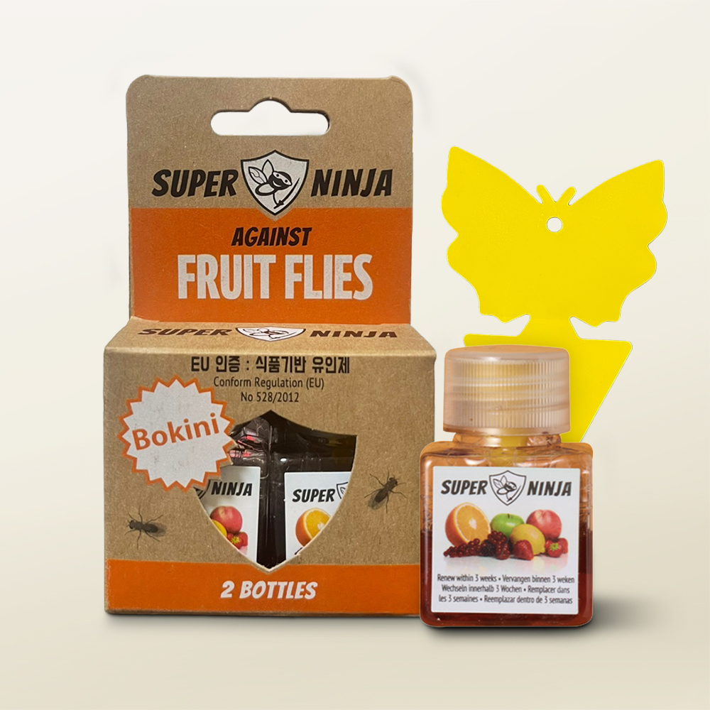 보키니 초파리 퇴치  초파리 트랩 (EU 비독성 유인제) 8g, 1개