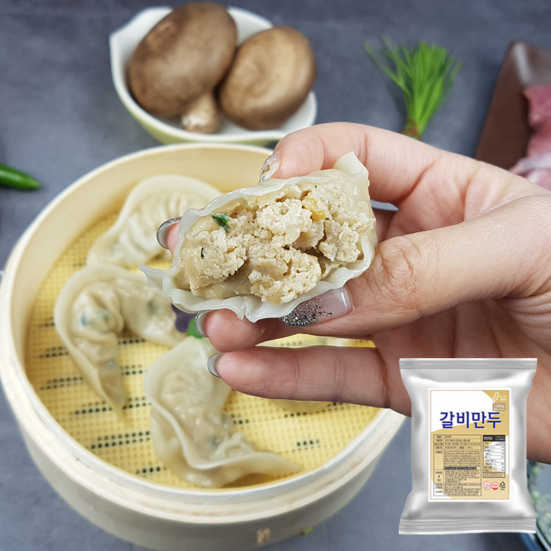 자연가득 갈비만두 1kg - 상세 이미지 3