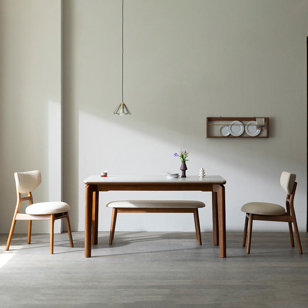 미코하임 디에르 원목 세라믹 식탁
