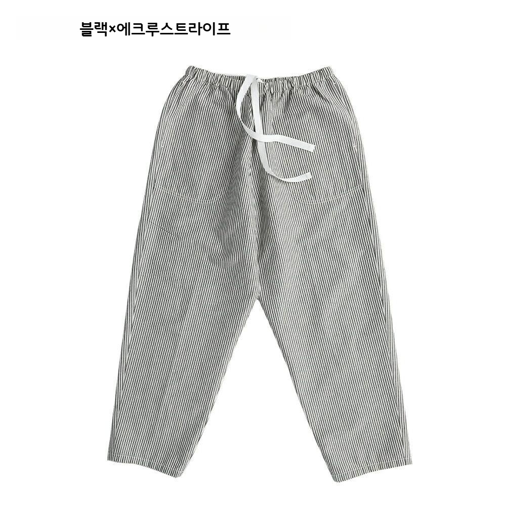 단톤 여성 크롭팬츠 면 린넨 혼방 JD-2540WEL/LHP 38 블랙에크루스트라이프 - 상세 이미지 5