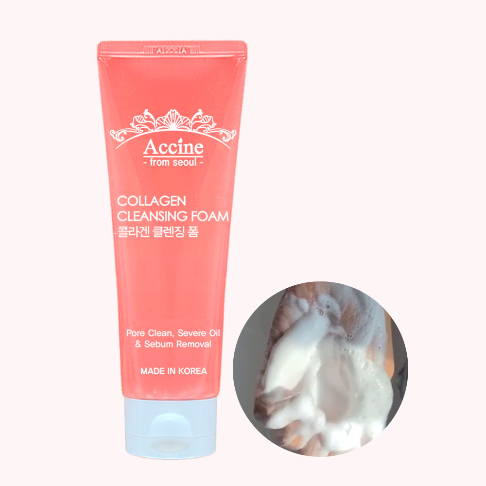 아씬 콜라겐 클렌징 폼 촉촉한 콜라겐 폼 클렌징 150ml - 메인 이미지